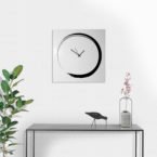 S-enso: modern, big wall clock. Italian Design
