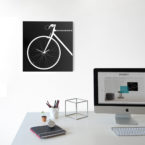 Orologio di Design da Parete Bike