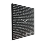 NICE TIME Orologio da parete - Lavagna magnetica Design