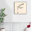 Kandinsky: modern, big wall clock. Italian Design