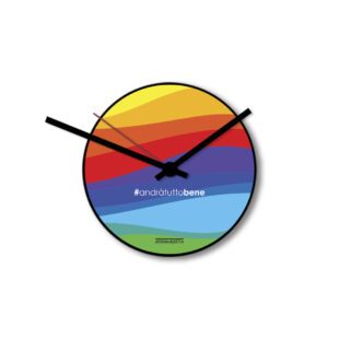 Wall clock Rainbow
